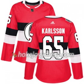 Dámské Hokejový Dres Ottawa Senators Erik Karlsson 65 Červená 2017-2018 Adidas Classic Authentic